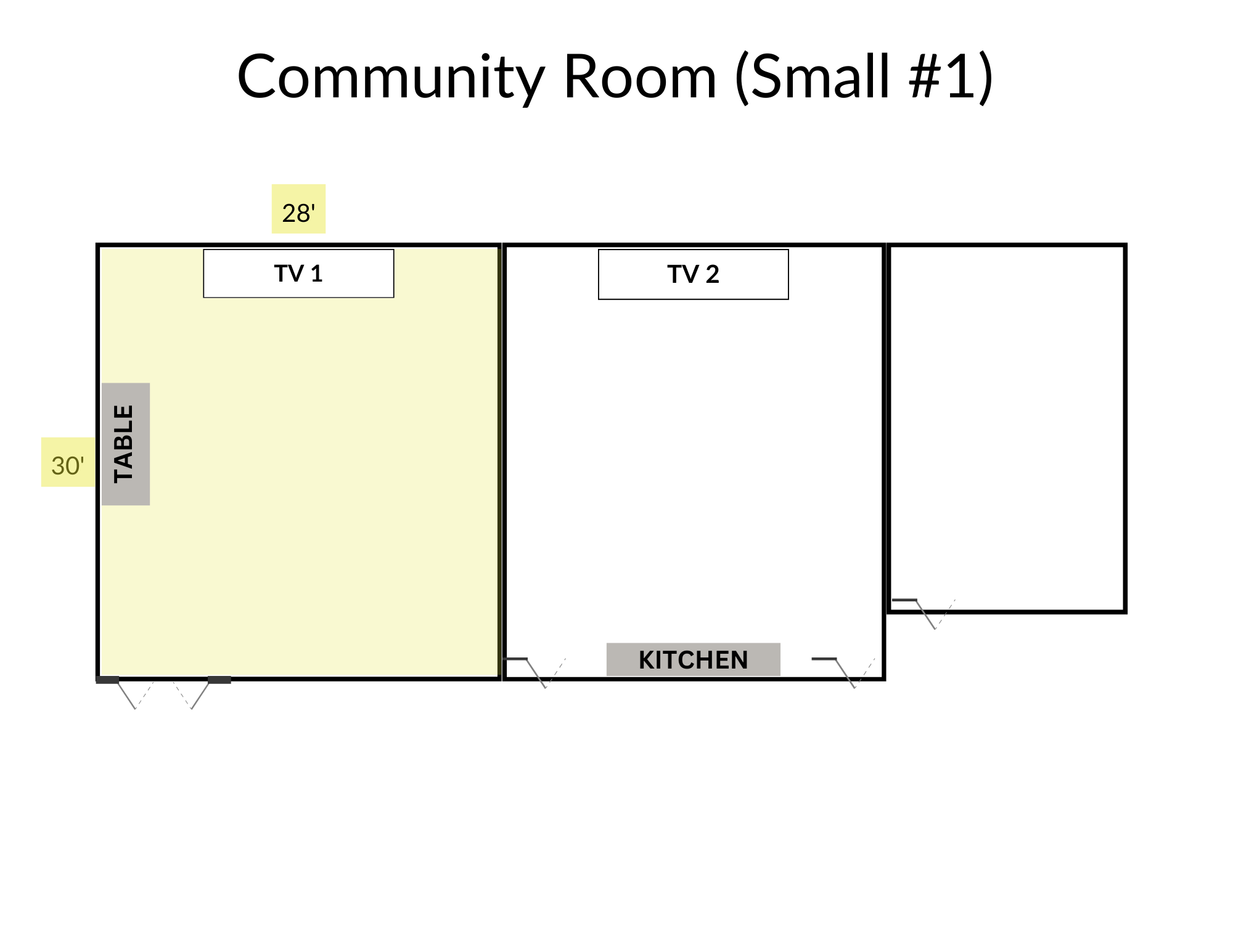 Diagram of room