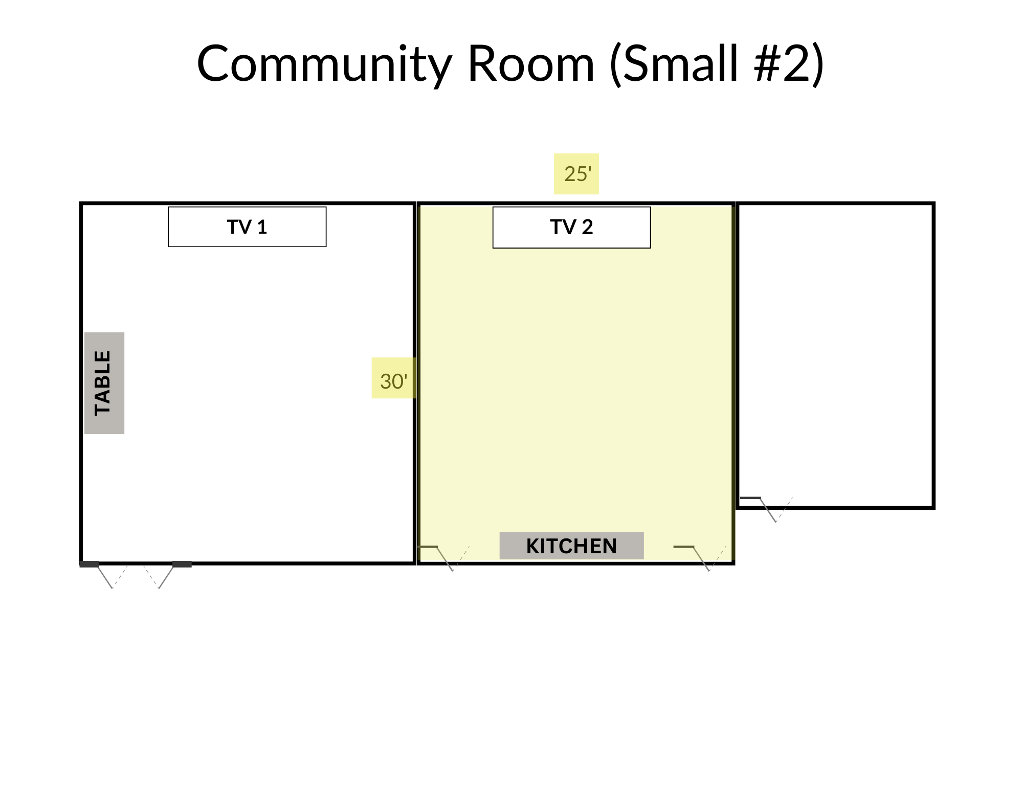 Diagram of room