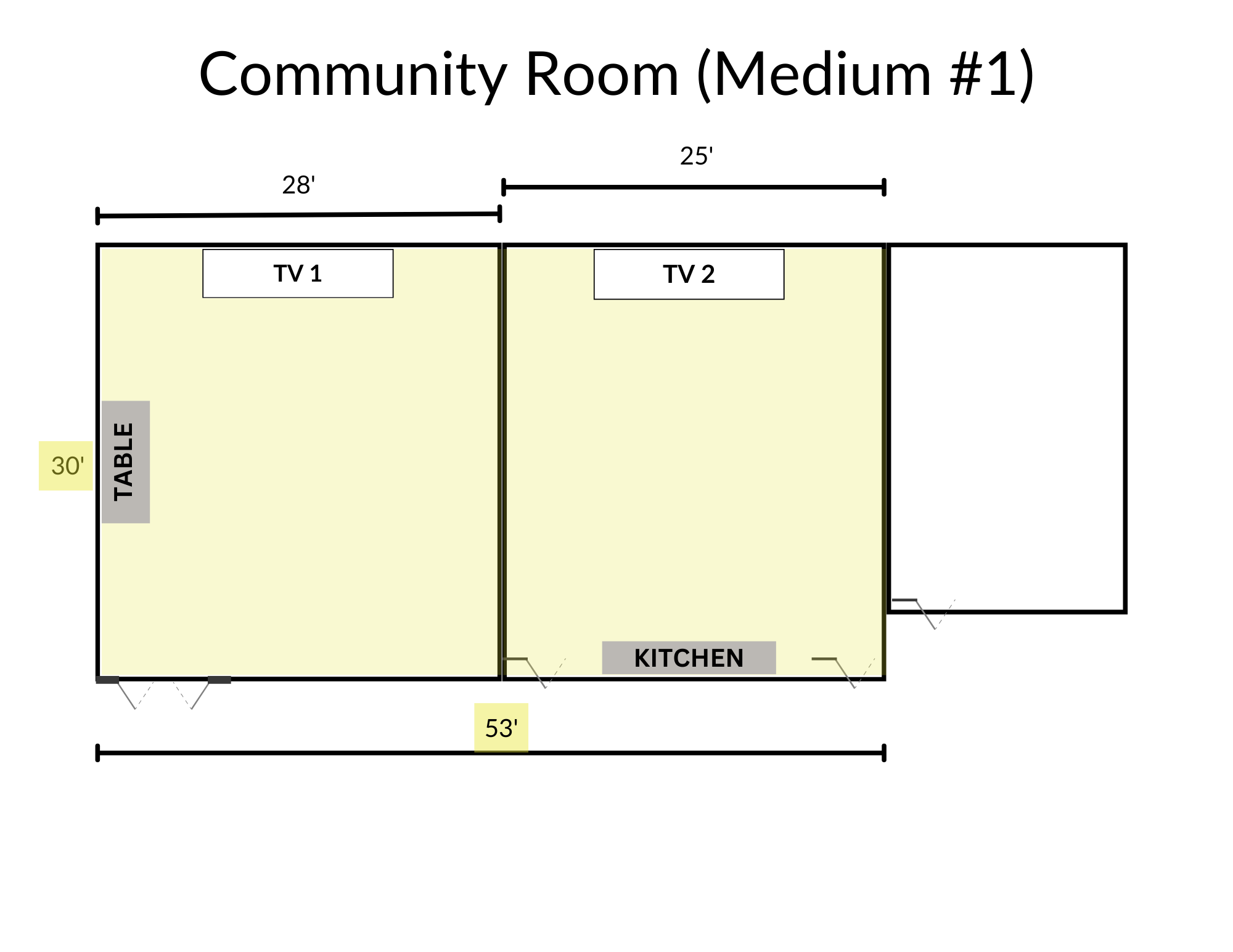 Diagram of room