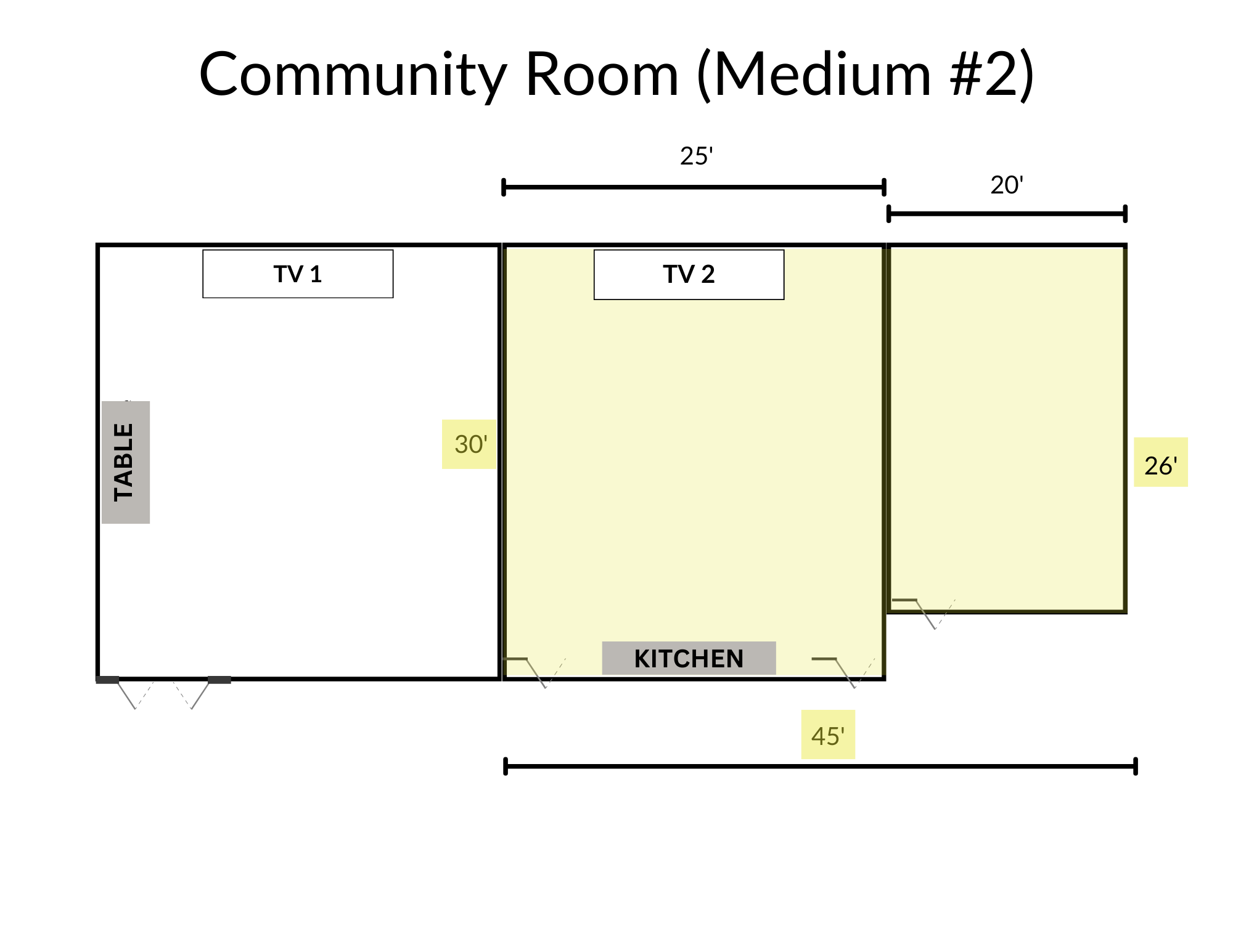 Diagram of room