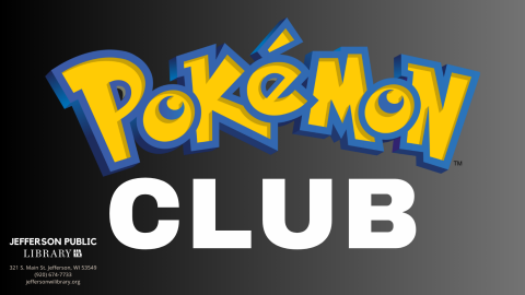 Image of text that says "Pokémon Club"