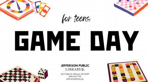 Image of text that reads "Game Day". 