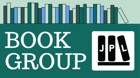 Shelf of blue and green covered books